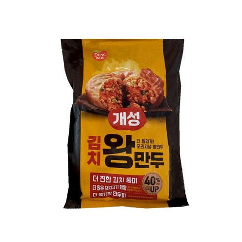 동원 개성 김치왕만두 2.1kg 쫄깃한 김치만두