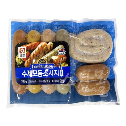 수제모듬소세지(사조 385g)