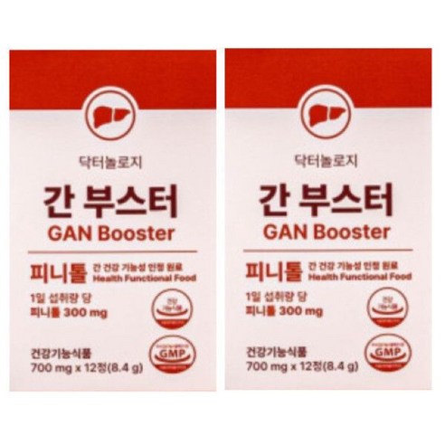 닥터놀로지 피니톨 700mg 2박스 간부스터 밀크씨슬 535698