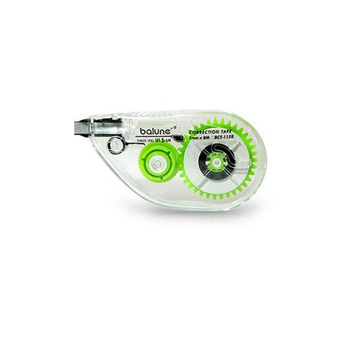 바르네 수정테이프 BCT-1158, BCT-1158 수정테이프, 10개, 그린