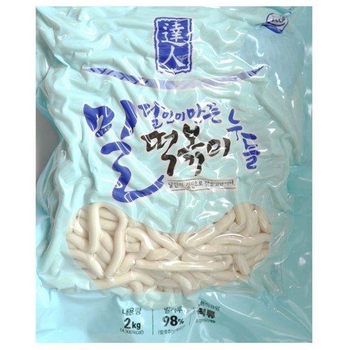 [오분떡볶이] 세영푸드 달인이 만든 우동 떡볶이 2kg, 1개, 2kg
