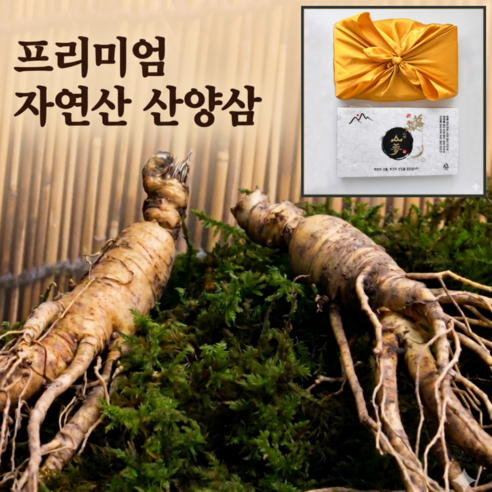 [감사선물추천] 건강을 담은 산양삼 프리미엄 선물세트