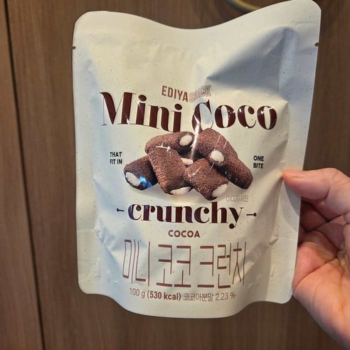 이디야 미니코코크런치 코코아맛, 1개, 100g