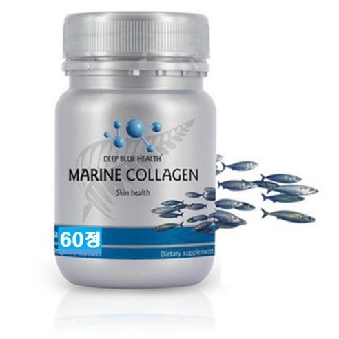 딥블루헬스 DEEP BLUE HEALTH Marine Collagen 마린 콜라겐 500mg 캡슐