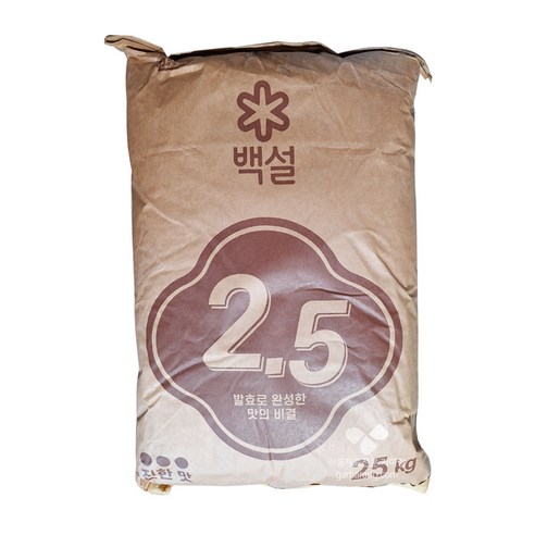 CJ제일제당 발효조미료2.5 25kg 대용량 바이오핵산2.5, 1개, 25kg