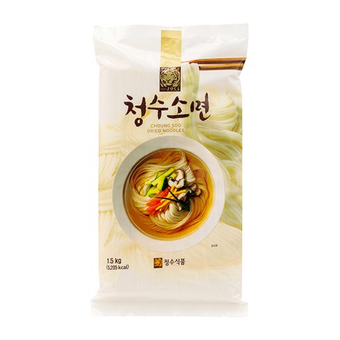 청수식품 청수국수 사각 소면 1Kg 15개 이강산닷컴, 1kg, 15개
