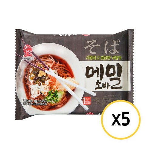 한일식품 본고장 메밀소바