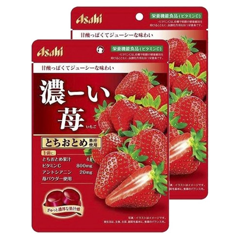 Asahi 진한 딸기