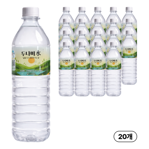 [해양심층수]속초500m 프리미엄 미네랄워터두나미수, 60개, 500ml