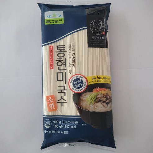 칠갑농산 통현미 국수, 1개, 900g