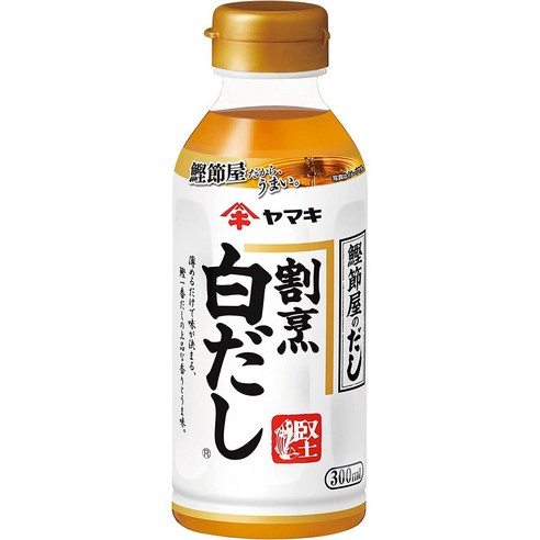 야마키 시로다시 백간장 백다시 맑은다시 300ml 3개