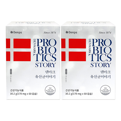 덴프스 덴마크 유산균이야기 60캡슐