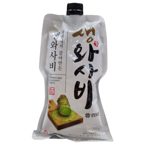 주비푸드 냉장 자연에서 갈아만든 생와사비 750g, 750g, 1개
