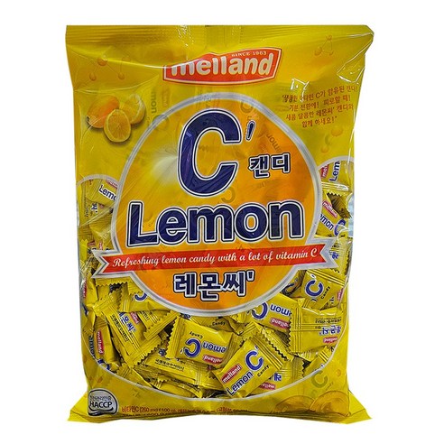 멜랜드 레몬씨 캔디, 600g, 1개
