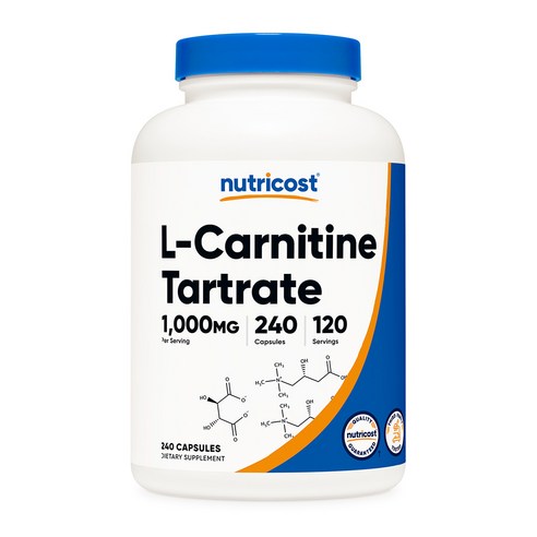 뉴트리코스트 L-카르니틴 타르트레이트 1000mg 캡슐