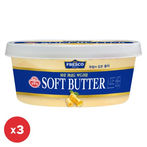 오뚜기 프레스코 소프트 버터 200g 3개, 3개, 200g