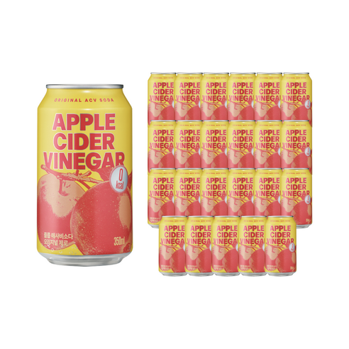 클룹 애사비소다 오리지널, 350ml, 6개