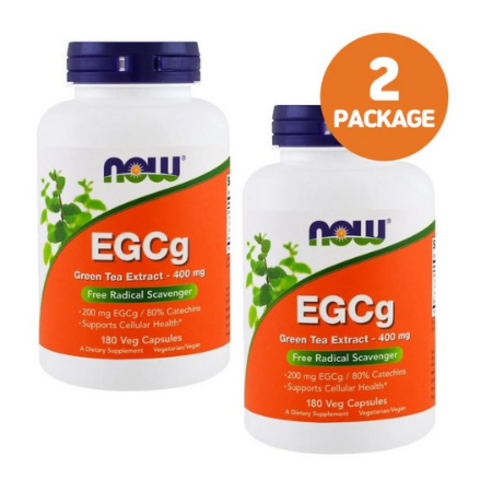 나우푸드 EGCg 녹차 추출물 400mg 베지 캡슐