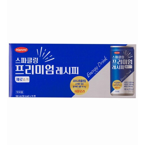 한미 스파클링 프리미엄레시피 제로슈거 [카페인]