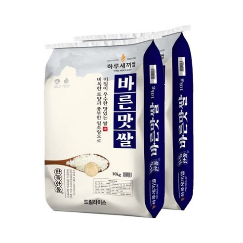 25년 햅쌀 바른맛쌀 친들미 20kg (10kg+10kg)  당일도정 단일품종
