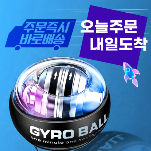 플램 자이로볼 9세대 악력 손목 운동기구 전완근 스트레칭 파워볼