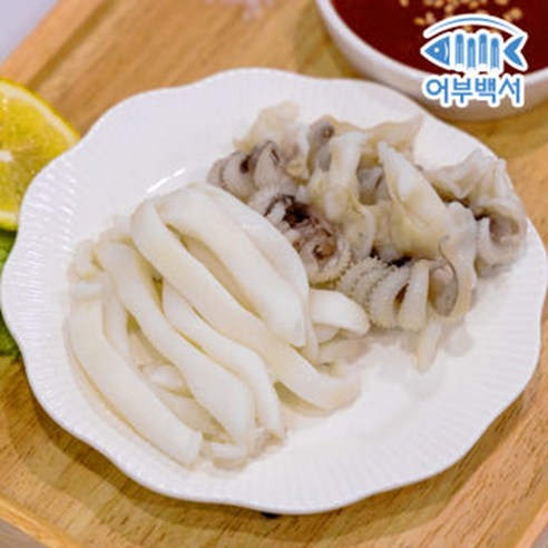 어부백서 자연산 손질 냉동 갑오징어채 500g, 1개, 500g