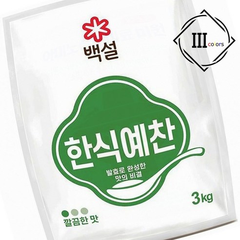 한식 전통 조미료 맛 요리 대용량 주방 본격 풍미 간편, 1개, 1g