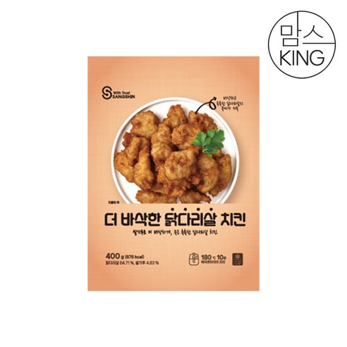 [맘스킹] 상신 돈까스 더 바삭한 닭다리살 치킨 400g