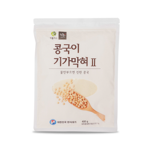 초림단지묵 국산 콩물 콩가루 400g, 4인분 물만타면 콩국수