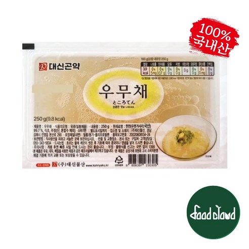 국내산 저칼로리 우뭇가사리 대신물산 우무채 우묵, 1개, 250g