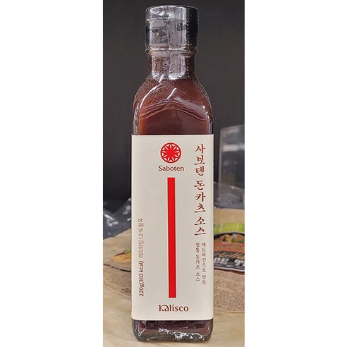 Saboten 사보텐 돈카츠 소스 220g, 220g, 1개