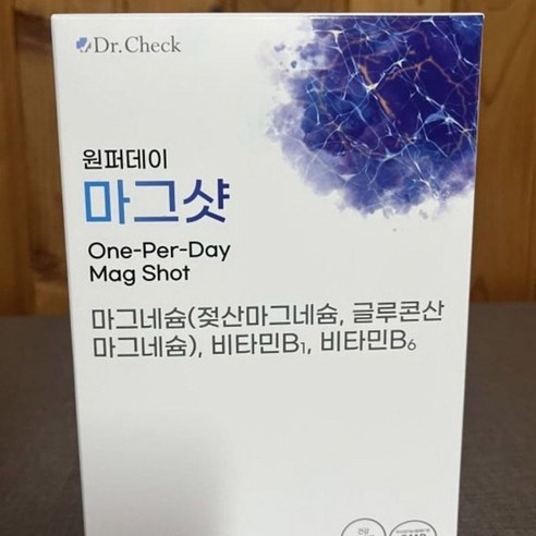 마그네슘 흡수 촉진 비타민B 강화 원퍼데이 액상 영양제 간편 섭취 30포, 6개