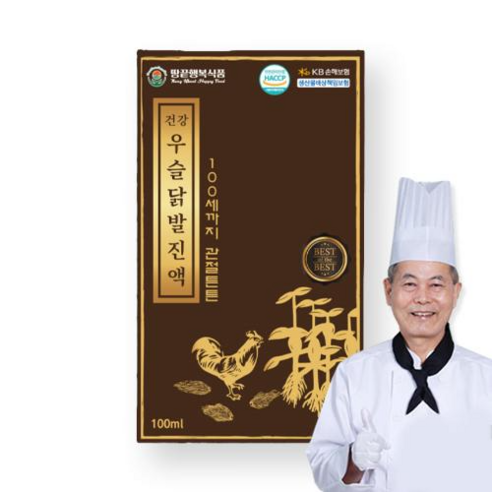 땅끝행복식품 김귀수 우슬닭발진액 우슬닭발즙 우슬즙, 120개, 100ml