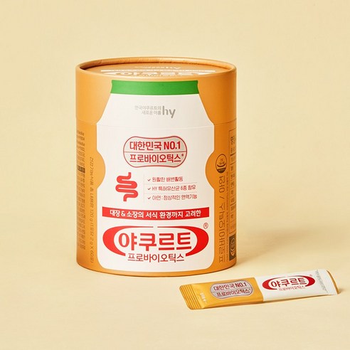 에치와이 야쿠르트 프로바이오틱스 유산균, 120g, 2개
