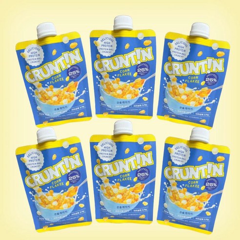 크런틴 크런치볼 단백질쉐이크 콘플레이키 50g