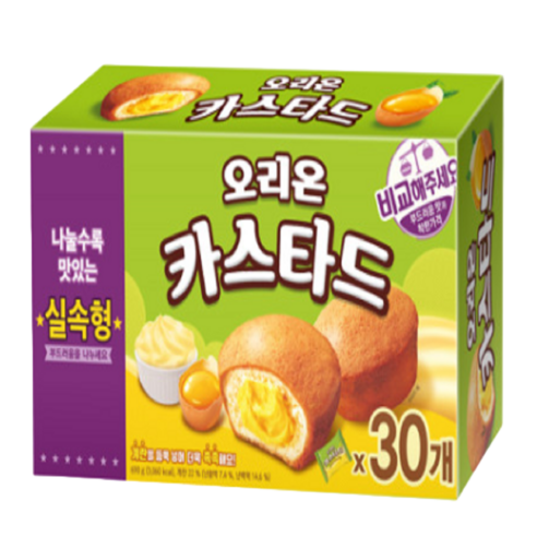 오리온 카스타드 실속팩