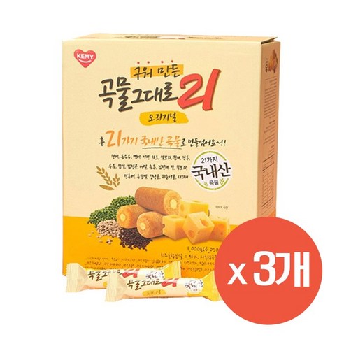 곡물그대로21 구워만든 스낵