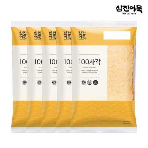[삼진어묵] 100사각 1봉 320g  x 5개