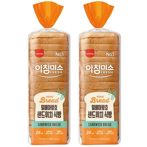 삼립 아침미소 토스트앤샌드위치768g