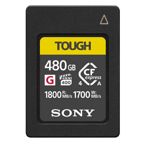 소니 CF카드 CEA-G240T CEA-G480T Type A 메모리 G시리즈 터프 CFexpress 4