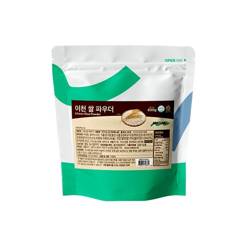 민트라벨 이천 쌀파우더 800g 1박스 12개