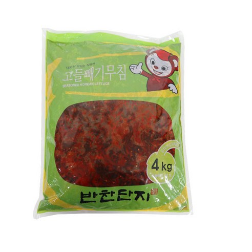 반찬단지 고들빼기무침4kg 1개, 1개, 4kg
