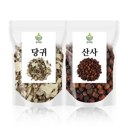 오허브 국산 당귀 산사 셋트 당귀산사차