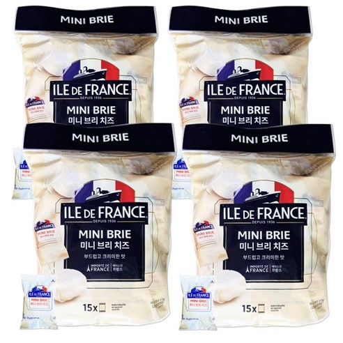 코스트코 미니 브리 치즈 375g (25g x 15개입) ILE DE FRANCE [개별포장][보냉발송]