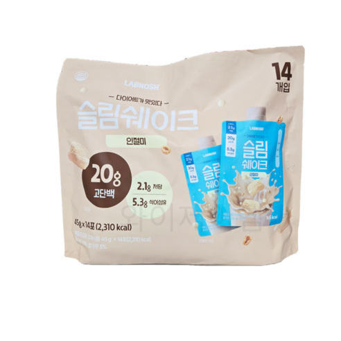 랩노쉬 슬림쉐이크 인절미
