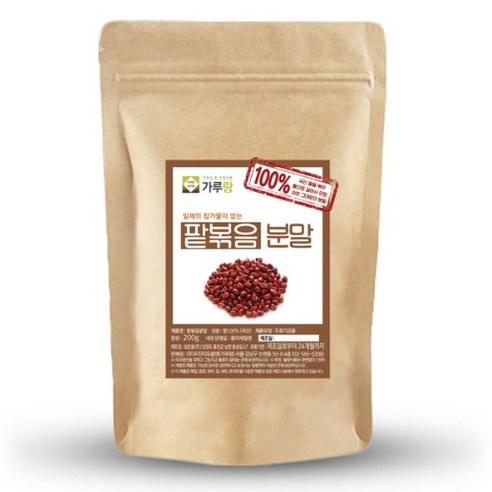 가루랑 가루랑v 100% 국산 팥분말(볶음) 선식 1kg