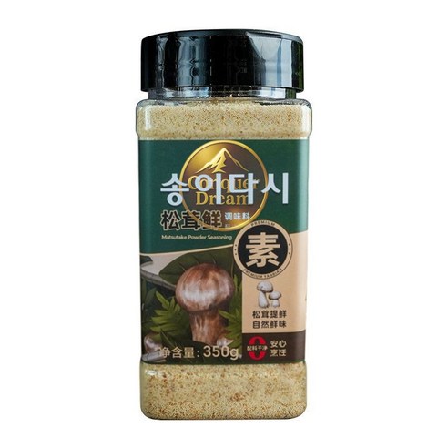 Conquer dream 송이버섯다시 장백산 버섯조미료 비건 다시조미료 350g