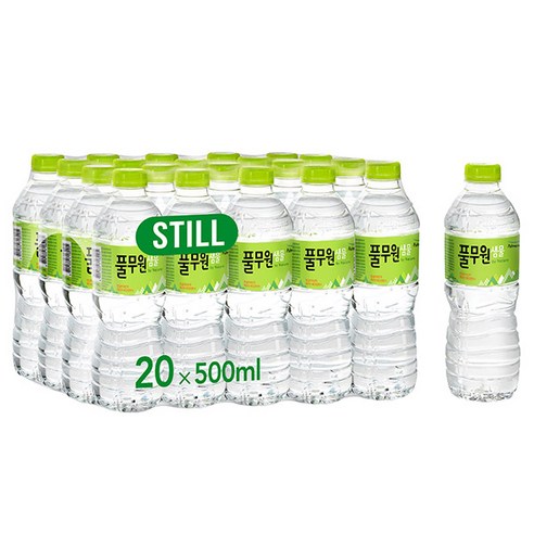 풀무원 샘물, 500ml, 20개