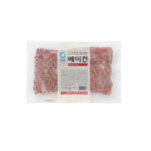 청정원 고소하고 바삭한 베이컨, 1kg, 3개