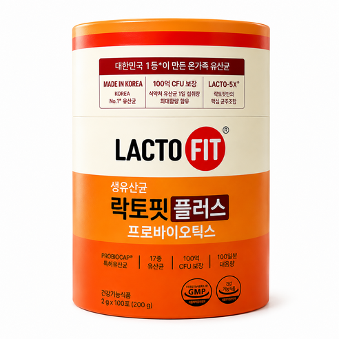 종근당건강 락토핏 플러스 프로바이오틱스 2,000mg x 200포